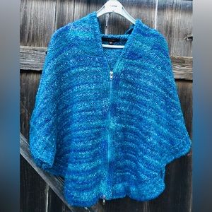 Fever Hooded Cape/Poncho Size M